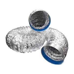 Flexible Aluminum Foil Ventilation Duct (4″x3m)