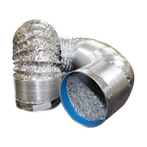 Flexible Aluminum Foil Ventilation Duct (6″x5m)