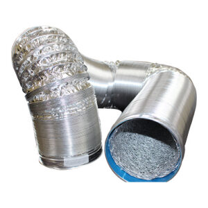 Flexible Aluminum Foil Ventilation Duct (4″x10m)